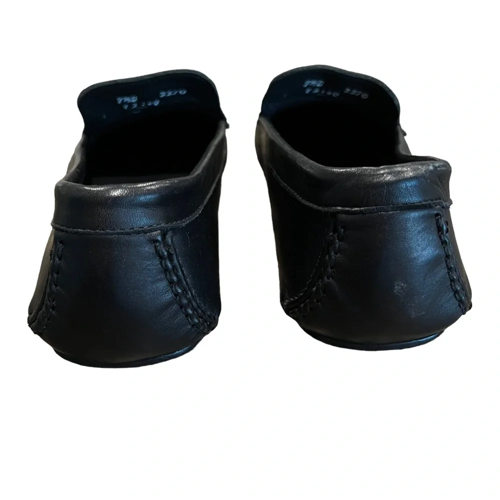 Allen Edmonds Super Sport Black Leather Slip-On Loafers Men's 7.5 NWOB Comfort